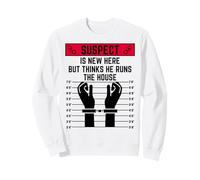 Il sospetto è Nuovo Qui, ma Pensa Che gestisca la casa Felpa