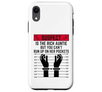 Il sospetto è una zia ricca ma non puoi correre sulle sue tasche Custodia per iPhone XR