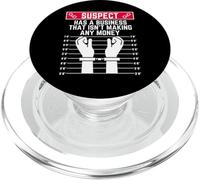 il sospetto ha un"attività che non sta facendo soldi uomini donne divertenti PopSockets PopGrip per MagSafe