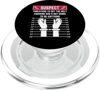 il sospetto minaccia di ottenere la cintura sapendo che non lo farà PopSockets PopGrip per MagSafe