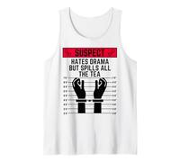 Il sospetto Odia Il Dramma ma rovescia Tutti i sospetti Divertenti del tè Canotta