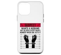 Il sospetto vuole un marito ma blocca il numero di ogni uomo Custodia per iPhone 12 mini