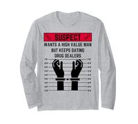 Il sospetto Vuole Un Uomo di Alto Valore ma Continua a frequentare spacciatori di Droga Maglia a Manica