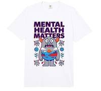 Il sostenitore delle questioni di Salute mentale Pone fine allo Stigma della consapevolezza Comfort Colors Adult Heavyweight T-Shirt