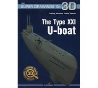Il sottomarino Type XXI - Kagero Super Drawings in 3D