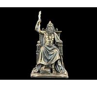 Il sovrano del cielo ZEUS su un trono con un fulmine VERONESE WU77587A4