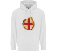 Il st Georges Croce Inglese Bandiera Inghilterra Bambini Felpa con Cappuccio