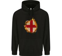 Il st Georges Croce Inglese Bandiera Inghilterra Bambini Felpa con Cappuccio