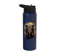 Il sublime maestoso elefante Stainless Steel Insulated Water Bottle