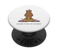 Il Successo non è un Caso Orso Carino Citazione PopSockets PopGrip Adesivo