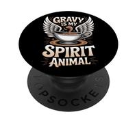 Il sugo è il mio spirito animale del Ringraziamento PopSockets PopGrip Adesivo