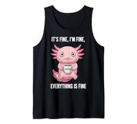 Il Suo Axolotl Fine Im Fine Coffee Canotta
