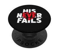 IL SUO Cuore NON FALLA MAI LA FEDEZZA ETERNA DI DIO PopSockets PopGrip Adesivo