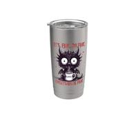 Il suo Fine Im Fine Coffee Dragon Bicchiere termico in acciaio inox doppia parete