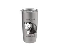 Il suo Fine Im Fine Coffee Possum Bicchiere termico in acciaio inox doppia parete