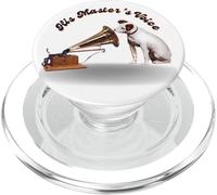 Il suo Maestro Voce RCA Victor Nipper Cane PopSockets PopGrip per MagSafe