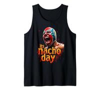 Il Suo Nacho Day Lucha Libre Stile Messicano Canotta
