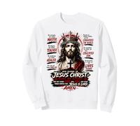 Il Suo Nome È Gesù Cristo - Re dei Re Design Felpa