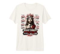Il Suo Nome È Gesù Cristo - Re dei Re Design Maglietta Premium