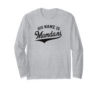 Il Suo Nome è Zohran Mamdani Meme New York Mayor Graphic Maglia a Manica