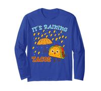 Il Suo piovere Tacos martedì Bambini Cibo Messicano Divertente Cinco Mayo Maglia a Manica