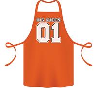 Il Suo Regno Divertente Grembiule Di Nozze Anniversario 100% Biologico