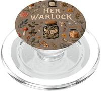 Il suo stregone la sua stregoneria coppia di magia occulta PopSockets PopGrip per MagSafe