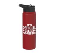 Il suo ufficiale im il Professore Stainless Steel Insulated Water Bottle