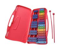 Il suonatore di glockenspiel a 25 note suona lo xilofono per addestrare uno strumento a percussione ritmica Kit Glockenspiel Professionale