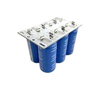 Il supercondensatore a piede piatto 2.7V600F * 6 73 * 35mm 16V100F di piccole dimensioni e grande capacità può essere utilizzato come raddrizzatore automobilistico(SAMWHA Green-Cap)