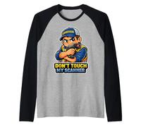 Il supervisore dello Scanner Maglia con Maniche Raglan