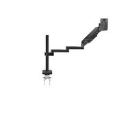 Il supporto a gravità for schermo del computer con braccio lungo for monitor può sollevare la base di sollevamento desktop rotante ad alto e basso profilo