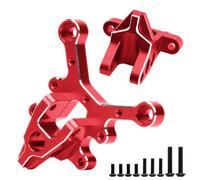 Il Supporto Centrale Monta Per Arrma Per Kraton Per Outcast 1/8 | RC Car Supporti Rinforzo Centrali Rigidità Telaio Migliorata Stabilità Maneggevolezza Velocità(Red)