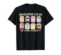 Il supporto comportamentale è My Jam Salute mentale ABA Therapist SPED Maglietta