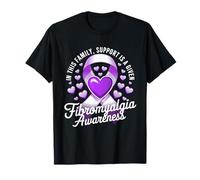 Il supporto del nastro viola per la consapevolezza della fibromialgia è un dato Maglietta