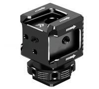 Il supporto di alluminio della macchina fotografica con tre supporti della slitta calda per migliora l'adattatore di alluminio di fotografia