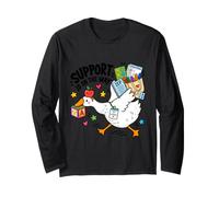Il Supporto è in Arrivo per l'istruzione Speciale di Silly Goose Maglia a Manica
