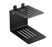 Il supporto salvaspazio per altoparlanti eleva le prestazioni acustiche design ergonomico con librerie, altoparlanti, uso domestico e ufficio, base minimalista