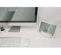 Il supporto verticale per notebook di DIGITUS offre una soluzione salvaspazio per posizionare il notebook sulla postazione di l NEW