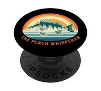 Il sussurratore del pesce persico PopSockets PopGrip Adesivo