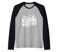 Il Sussurro all'iguana Maglia con Maniche Raglan