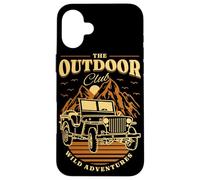 Il SUV Outdoor Club Wild Adventures Custodia per iPhone 16 Plus
