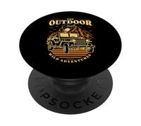 Il SUV Outdoor Club Wild Adventures PopSockets PopGrip Adesivo