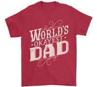 Il T-Shirt Divertente Per Papà, Il Meno Peggio Del Mondo, 100% Cotone