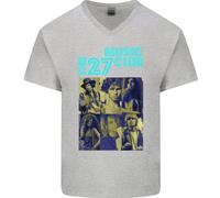 Il T-Shirt In Cotone A V Per Uomo Del 27 Music Club