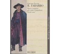 Il tabarro Opera completa per canto e pianoforte Vocal Score