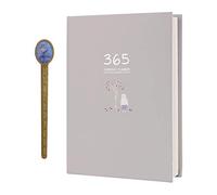 Il taccuino, DaiMonthCalendar Agenda Organizzatore Personale, Lista delle Cose da Fare, Libro degli Appuntamenti, Blocco Note, Agenda 256 Pagine Grigio(Grey)