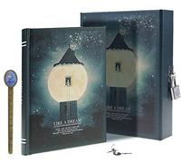 Il taccuino, Like a Dream Moonlight Pattern Schizzi Scrittura Chiudibile a Chiave Diario Segreto DaiJournal da 288 Pagine con Custodia A6 Colore inviato Casuale