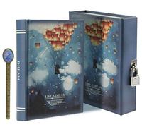Il taccuino, Like a Dream Moonlight Pattern Schizzi Scrittura Chiudibile a Chiave Diario Segreto DaiJournal da 288 Pagine con Custodia A6 Colore inviato Casuale