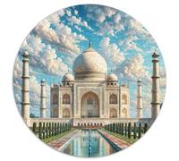 Il Taj Mahal 1000 Pezzi Puzzle Rotondo Il Taj MahalPuzzle Grande Adulti Giochi Di Rilassamento Adulti Esigenti Puzzle Per Adult Collezione Circle of Colors 1000pcs (67.5x67.5cm)